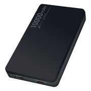 エアージェイ 準固体モバイルバッテリー10000mAh 黒