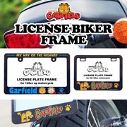 ガーフィールド バイク用 ライセンスフレーム ナンバープレート フレーム GARFIELD