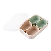 まるみの小分け保存カップ１組（オーバル）　粗品/ノベルティ/景品/配布/記念品/ギフト/季節/桜
