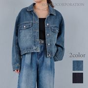 【2026新作商品♪】デニムショートジャケット
