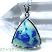 ☆一点物☆【ペンダントトップ】ターコイズインラピスラズリ (3A) No.56