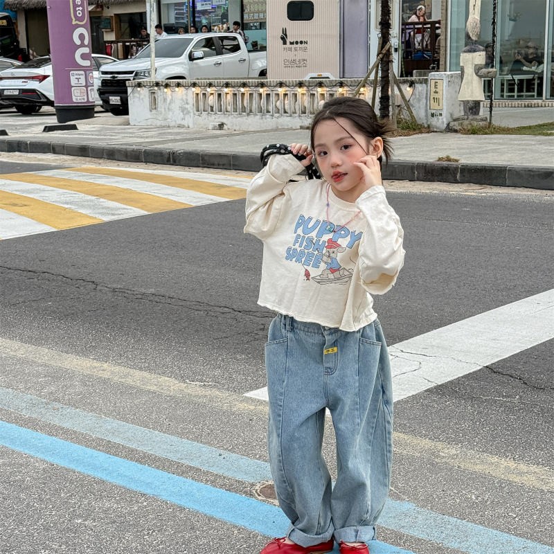 子供服　80~130cm　キッズTシャツ　韓国子供服
