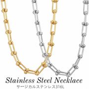 ネックレス ステンレス チェーン アクセサリー  サージカルステンレス ネックレスチェーン 2024新作
