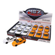 ＜ミニカー＞　トヨタ　GR86　MSZ　1:43　トヨタ　GR86　2色アソート　No.201-842