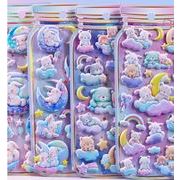 新品  DIY用 シール ステッカー  立体 3D    ぷにぷに  手帳 スマホケース飾り シール交換