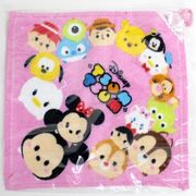 ディズニー ツムツム ループ付き タオル 30cm ピンク【小ロット販売】