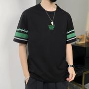 2026春夏メンズ服 シンプル おしゃれ Ｔシャツ 韓国風 トップス ゆったり インナーシャツ[M~5XL]