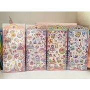 手芸diy用デコレーション 手帳用 貼り付け★粘着シール★立体キャラクターシール 3Dシール