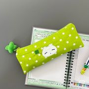 ins風　シンブルペンケース 可愛い 多機能 文具ポーチ／学生・女子向け　文具収納ケース