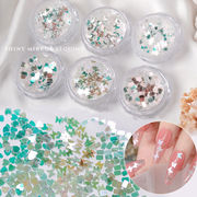 ラメパウダー ホログラム レジン 封入 パーツ 封入物 グリッター 埋め込み ネイル ハンドメイド クラフト