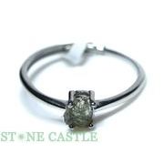 ☆一点物☆【リング】モルダバイト 原石型 No.39