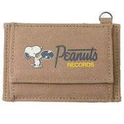 パスケース スヌーピー パス ＆ コインケース PEANUTS RECORDS BE【小ロット販売】