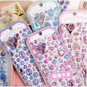 2026新作 3Dシール DIY用   立体シール 手帳用シール   ボンボンシール