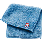 今治 サスティナブルタオル ハーフハンカチ 64808 ブルー