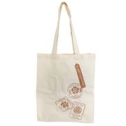 エコ バッグ 三英傑 コットントート バッグ 信長 ＆ 秀吉 ＆ 家康 キャメル 戦国武将【小ロット