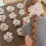 シュシュ　ヘアアクセサリー　韓国ファッション　かわいい