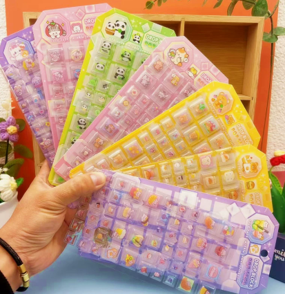 新作 DIY/ドロップレジンステッカー /立体 泡ステッカー /3Dステッカー /スマホケース/ デコシール