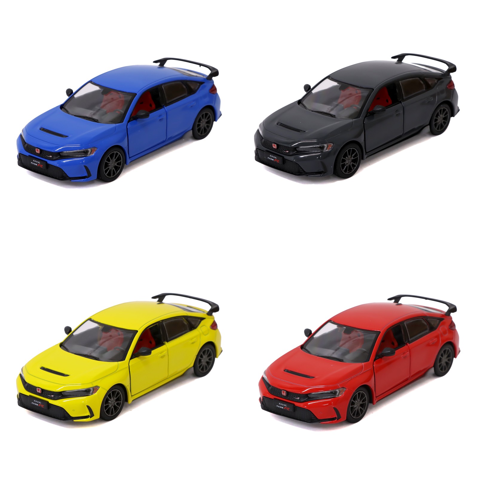 ミニカー＞KiNSMART ミニカー 1:36 2024 ホンダシビックタイプR 4色