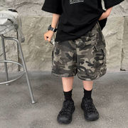 2026夏新作 韓国風子供服 キッズ服 ベビー服 男の子 ショートパンツ 90~160CM