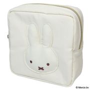 【コスメポーチ】ミッフィー スクエアポーチ BRUNA BASIC WAPPEN