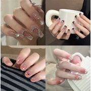 ネイルシール 貼るだけ ネイルチップ ロング ネイルアート ネイルラップ セルフネイル 全面貼り デザイン