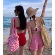 女子ビキニ  カップル水着 セパレート型水着 温泉可用  ２点セット