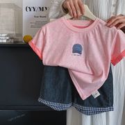 2026新作 韓国子供服 ベビー服  キッズ男の子半袖トップス 90cm-140cm