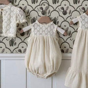 2026新入荷★ベビー服　ロンパース★66cm～90cm 2色