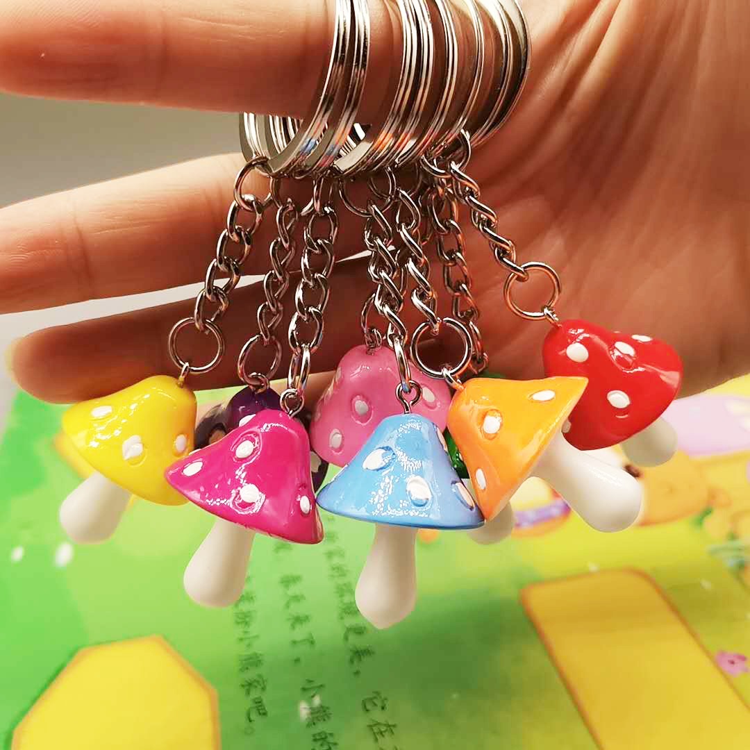 かわいい きのこのキーホルダー かわいい キノコキーホルダー キー