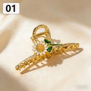 オシャレバンスクリップヘアクリップ髪飾り