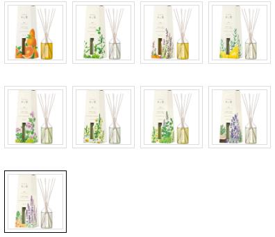 消臭・芳香剤（リードディフューザー）木と果 10種の香り （天然精油100％使用）90ml/日本製sangoaroma