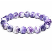 約10mm ラベンダーパープル ティファニーストーン《Tiffany Stone》希少天然石ブレスレット