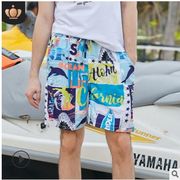 サーフパンツ  カップル メンズ レディース海水パンツ サーフショーツ 水着 ショートパンツ ハーフパンツ