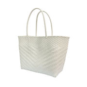 プラリュクス マルシェバッグ ＷＨ/ エコバッグ/ショッピングバッグ/トートバッグ/軽量/お買い物バッグ