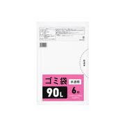 ゴミ袋９０Ｌ半透明 ６Ｐ
