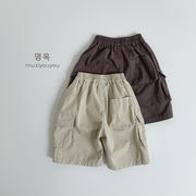 2026夏新作 韓国風子供服 キッズ服 ハーフパンツ 男女兼用 ボトムス ズボン ショートパンツ