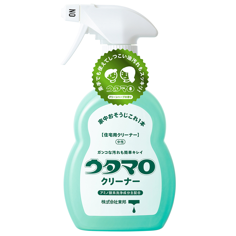 ウタマロ ウタマロクリーナー クリーナー 住宅用クリーナー 中性 グリーンハーブの香り 400ml 日本製