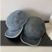 帽子  キャップ 野球帽  ベースボールキャップ  小顔効果  紫外線カット   デニム