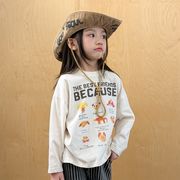 2026秋※長袖Tシャツ キッズ 男の子 女の子 秋服 インナートップス