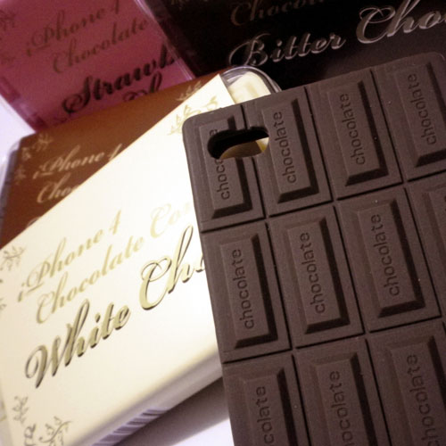 板チョコみたいなスマホカバー チョコレートシリコンカバー Iphone4専用 雑貨 有限会社 コアプラス 問屋 仕入れ 卸 卸売の専門 仕入れならnetsea