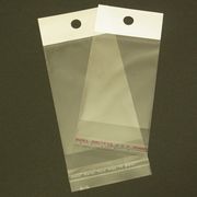OPP袋ヘッダー付☆彡　200枚セット ＜お徳用＞ 透明 店舗什器 ディスプレイ用品 梱包 ラッピング 包装