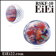天然石リング ファッション指輪 デザインリング　RSKF-10