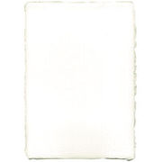 和紙はがき 耳付白鳥の子