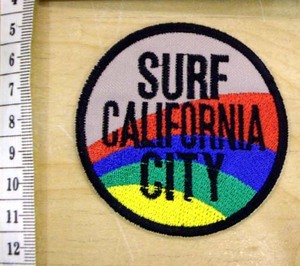 輸入ワッペン　SURF CITY CALIFORNIA
