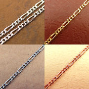 SV925/AG925 シルバー フィガロチェーン 3.5mm ネックレス/切売