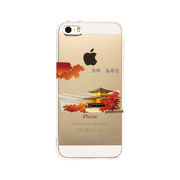 iPhone SE 5S/5 対応 アイフォン ハード クリア ケース カバー 京都　金閣寺