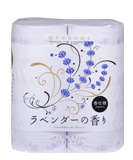 ☆ 四国特紙 ラベンダーの香り トイレットペーパー 4ロールダブル30ｍ×12パック 00202