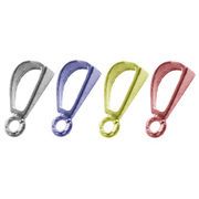 SV925/AG925 シルバー ループ・バチカン ペンダントトップパーツ ロジウム加工