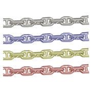 SV925/AG925 シルバーマリーナカットチェーン  3.9mm ネックレス/切売