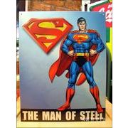 アメリカンブリキ看板 SUPERMAN スーパーマン -鋼の男-